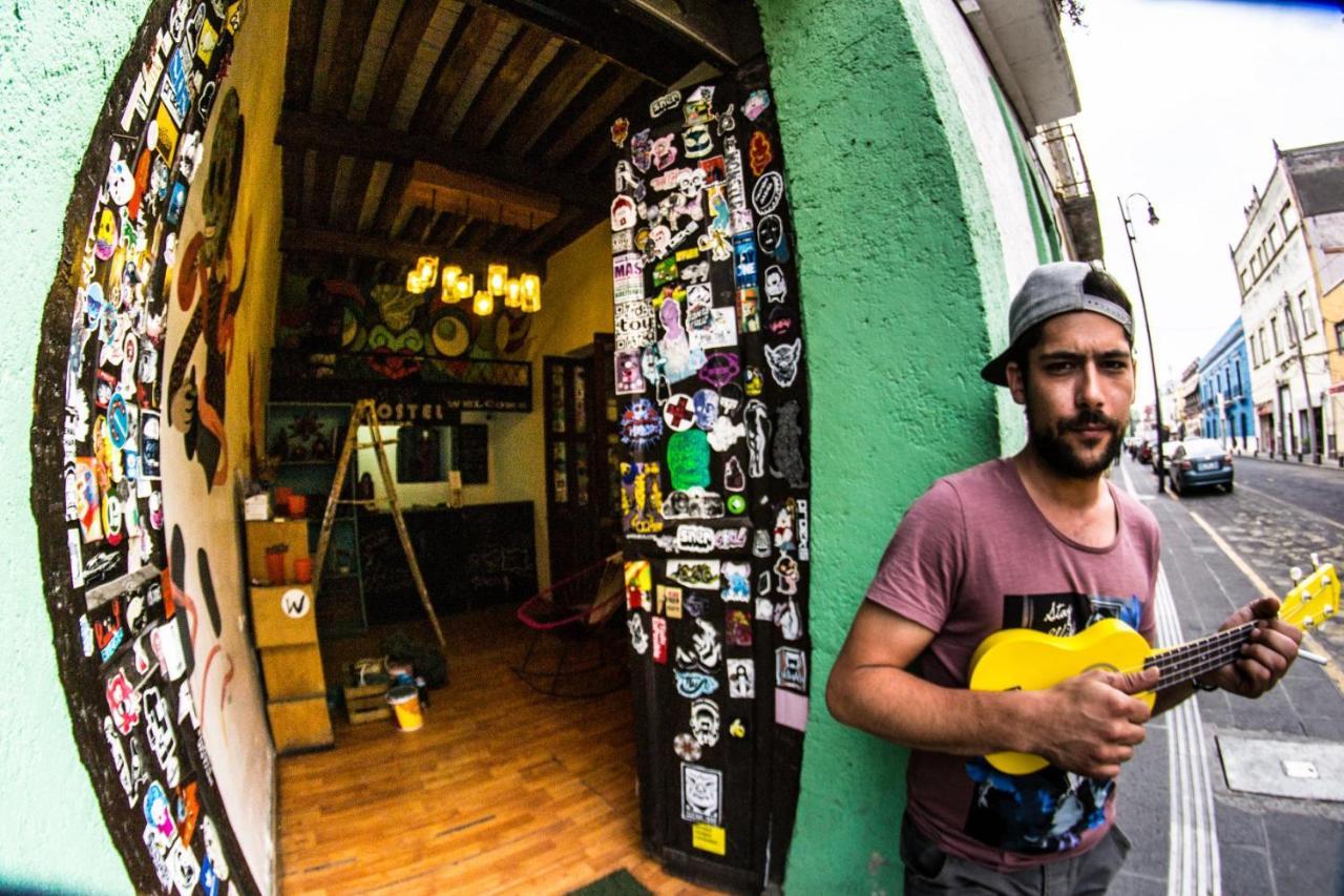Gente De Mas Hostel Puebla Zewnętrze zdjęcie